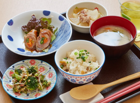 立派な料理が完成！ここで習った料理を自宅で家族のために作る方も少なくありません。